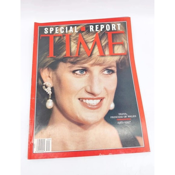 Vintage Special Report Time Princess Of Whales Diana Magazine Sept 97 1961-1997 - Picture 1 of 9